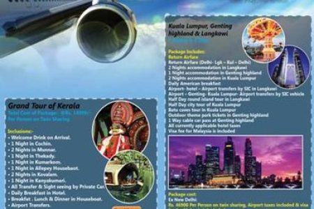 Shortescape to Kerala ( 5 Days)